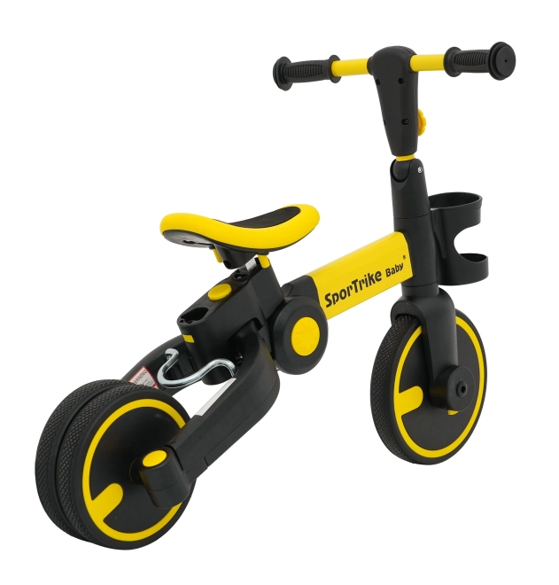 Bicicletta Happy Bike 3in1 Sportrike Rosa – Giallo