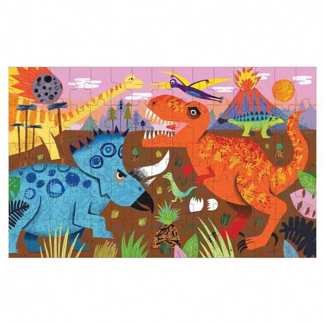 Puzzle Lenticolare Dinosauri 75 Pezzi