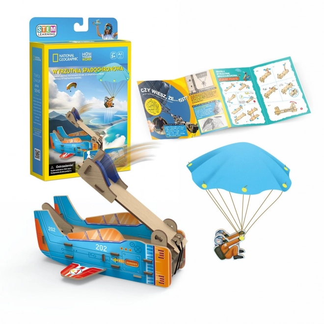 Puzzle 3D Balestra Paracadute National Geographic