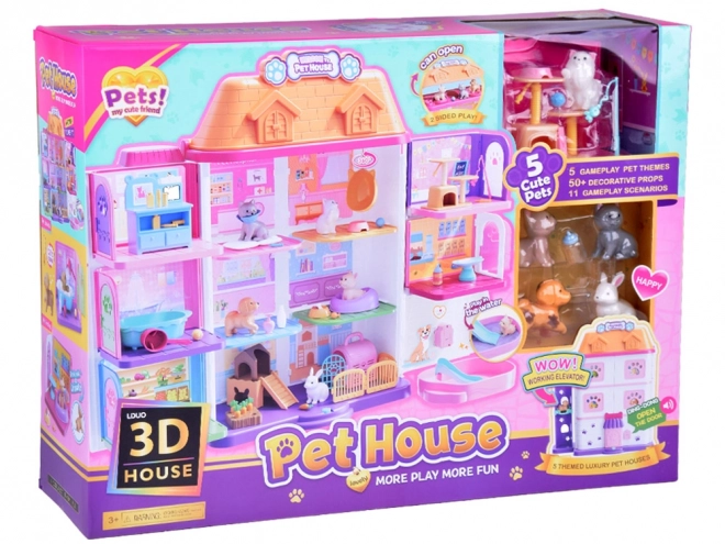 Casa delle bambole per animali Pet House