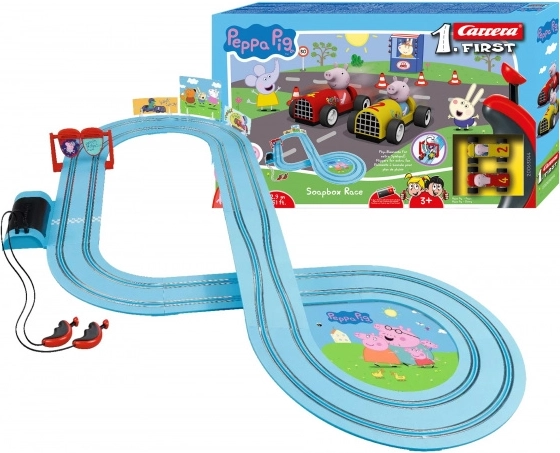 Pista Carrera First Peppa Pig 2,9 m