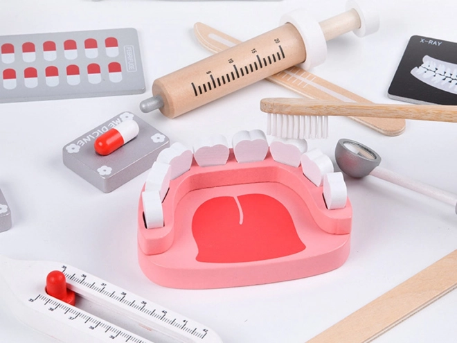 Set Dentista in Legno per Bambini