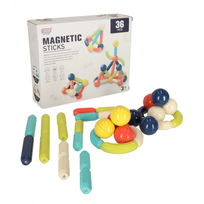 Blocchi magnetici per bambini piccoli - set di 36 pezzi