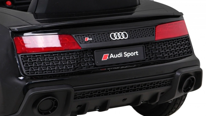 Audi R8 LIFT Auto a batteria + telecomando + ruote in EVA + MP3 + LED – Nero