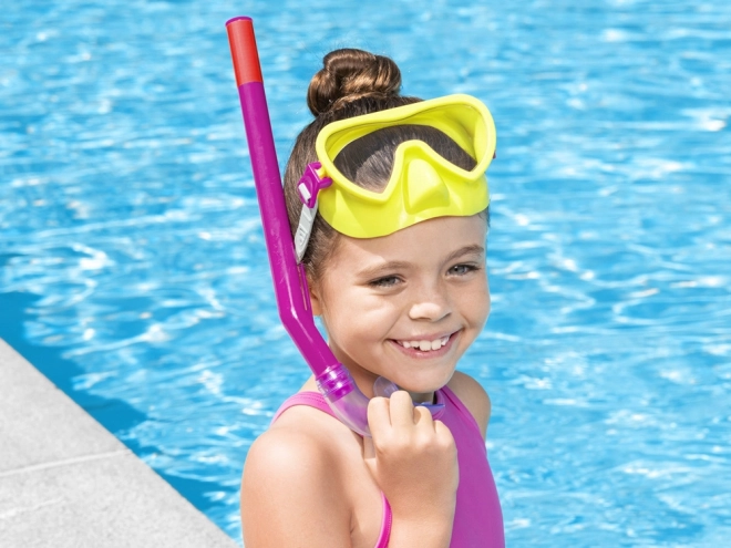 Maschera da snorkeling Bestway per bambini – Giallo