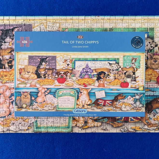 Puzzle panoramico GIBSONS due scoiattoli 636 pezzi