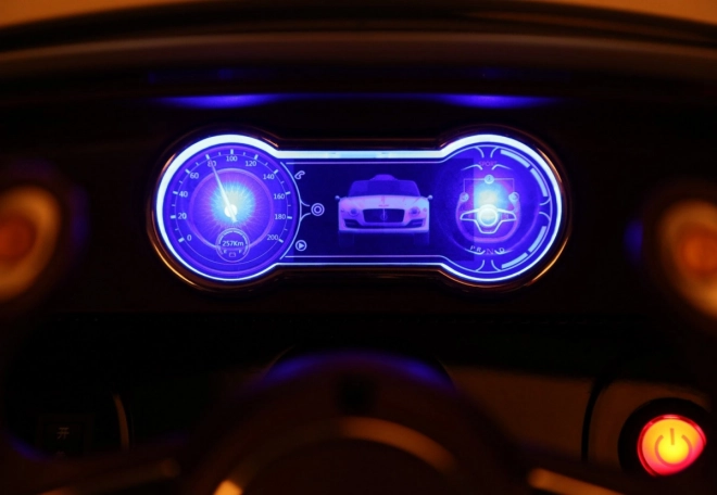 Macchinina Elettrica Bentley EXP 12 Laccata Bianca