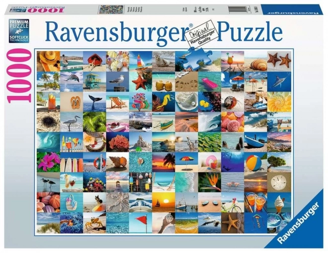 Puzzle 1000 pezzi Momenti al mare