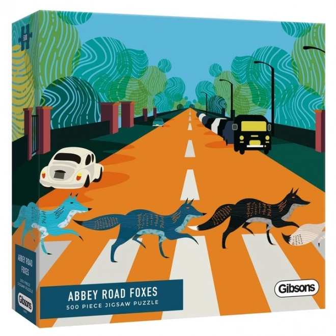 Puzzle Volpi Di Abbey Road 500 Pezzi