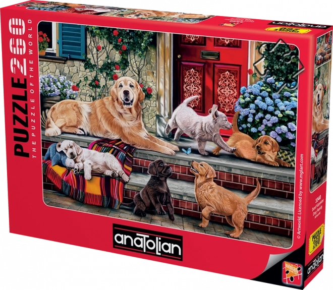 Puzzle famiglia di cani 260 pezzi