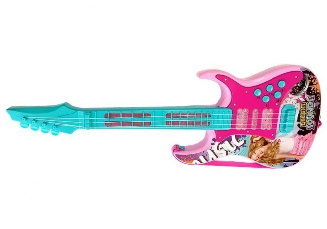 Set karaoke chitarra con microfono