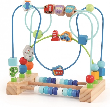 Labirinto in legno Trasporti 2Kids Toys