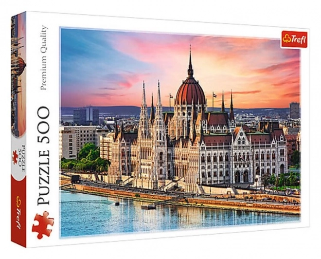 Puzzle Parlameno di Budapest 500 Pezzi