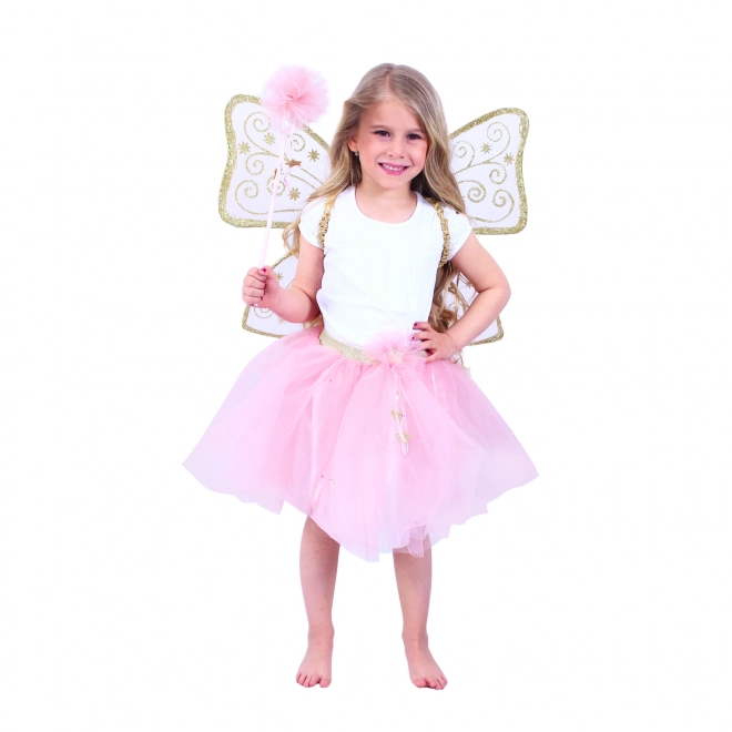 Costume Tutu con Ali per Bambine