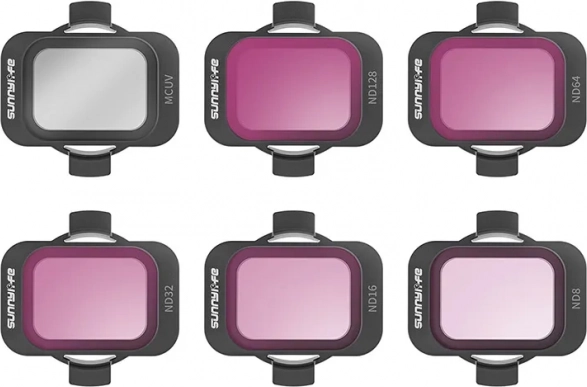 Set di filtri SUNNYLIFE MCUV e ND8/16/32/64/128 per DJI AVATA 2