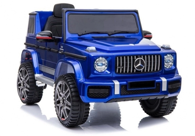 Auto elettrica per bambini Mercedes G63 AMG Blu Verniciata