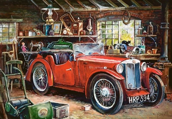 Puzzle 1000 Pezzi Vintage Garage