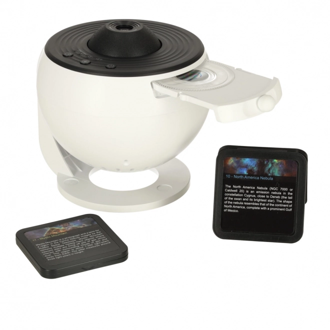 Proiettore stellare planetarium con LED e 12 dischi