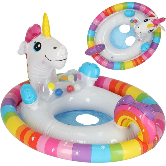 Anello gonfiabile per bambini unicorno INTEX