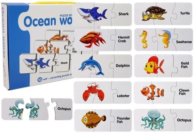 Puzzle educativi mondo oceanico