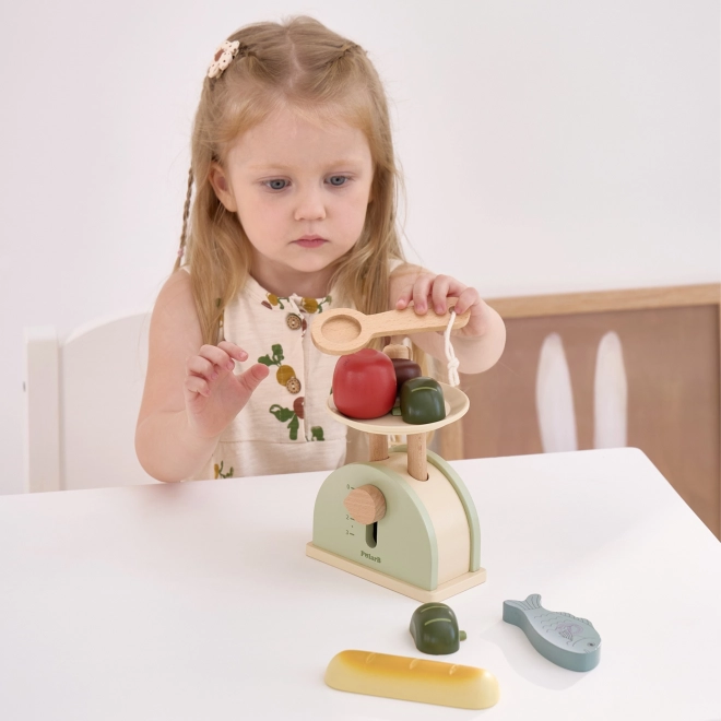 Bilancia da cucina in legno PolarB