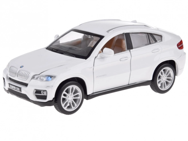 Auto metallo BMW X6 giocattolo scala 1:32