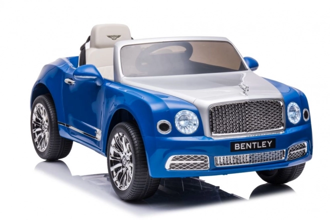 Auto Elettrico per Bambini Bentley Mulsanne Blu Lucido