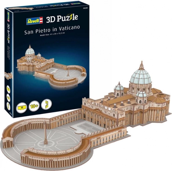 Puzzle 3D Basilica di San Pietro Vaticano 68 pezzi Revell