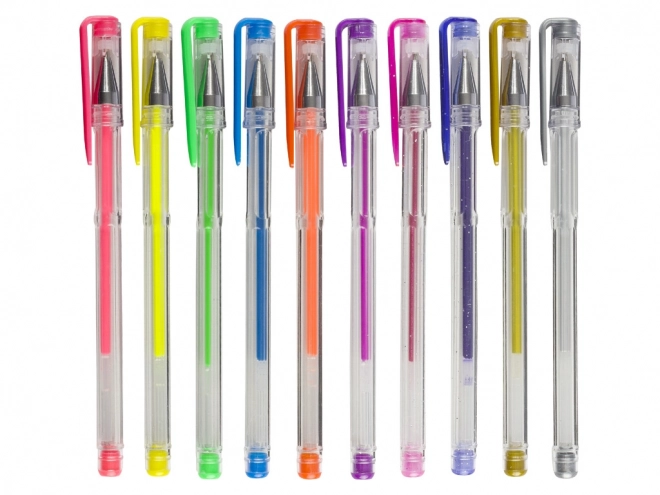 Set di penne gel colorate