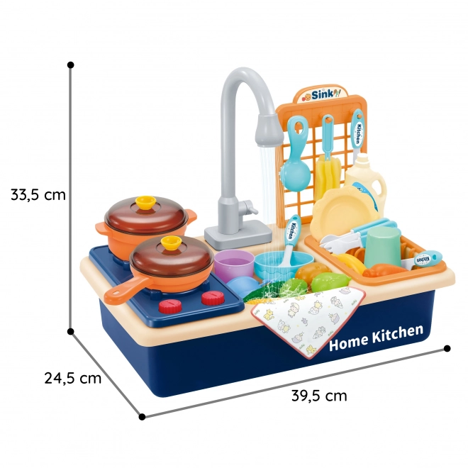 Cucina e Lavello Giocattolo per Bambini WOOPIE