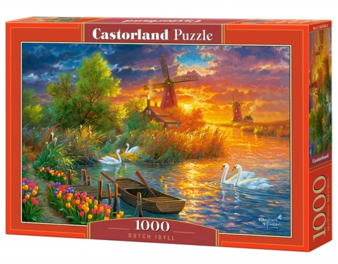 Puzzle Idillio Olandese 1000 Pezzi Castorland