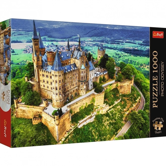 Puzzle Premium Plus Trefl Photo Odyssey: Castello Hohenzollern, Germania 1000 pezzi