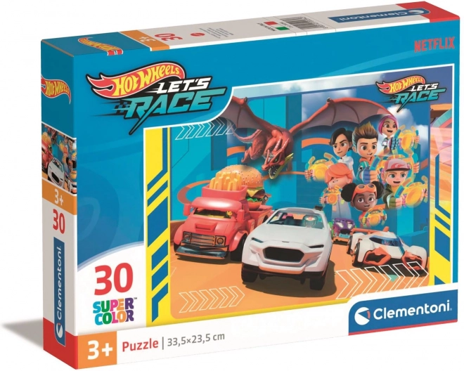 Puzzle Hot Wheels 30 pezzi