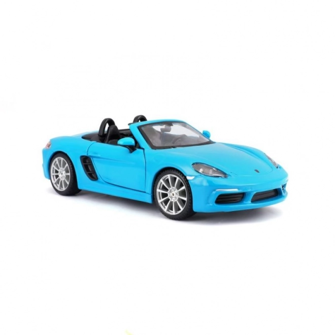 Modello Porsche 718 Boxster Scala 1:24 Blu