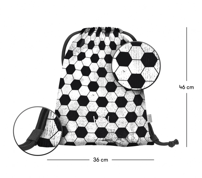 Set Scuola BAAGL Cubic Goal: zaino, astuccio e sacca