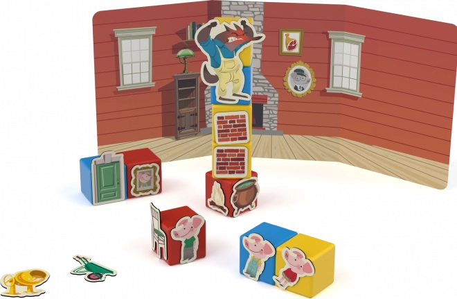 Magnetic Cubes GEOMAG Magicube I Tre Porcellini