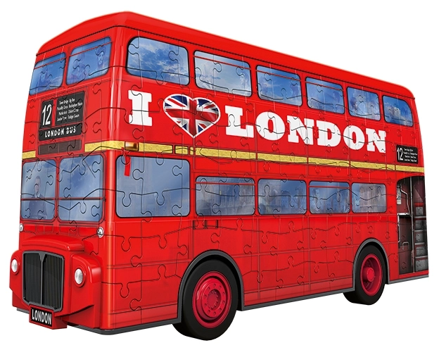 Ravensburger Puzzle 3D Autobus di Londra