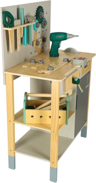Officina in legno Lulilo Fikso set piccolo tuttofare con attrezzi