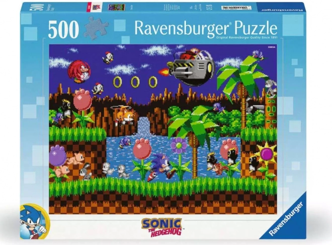 puzzle riccio Sonic 500 pezzi