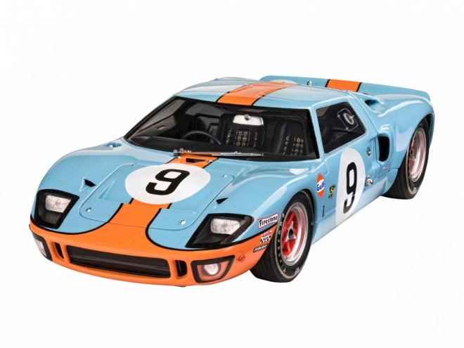 Modellino auto Ford GT40 Le Mans 1968 in scala 1/24