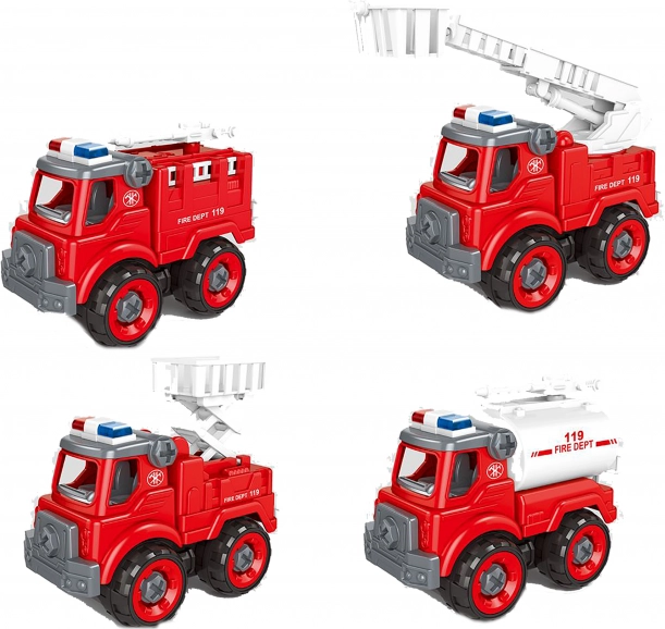 Auto dei pompieri a vite