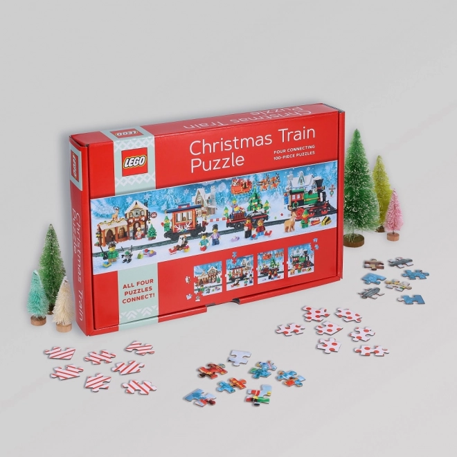 Puzzle Di Natale LEGO Trenino