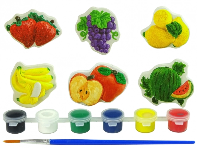 Set gesso da dipingere frutta