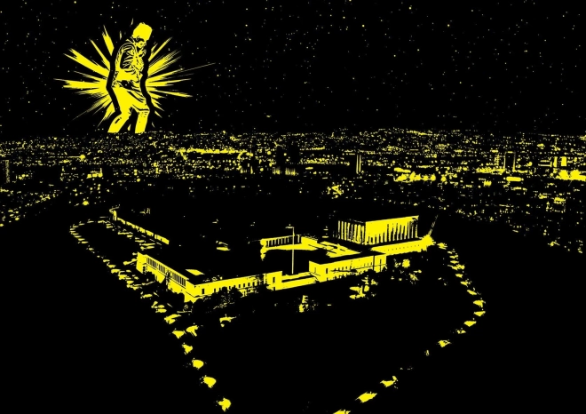 Art Puzzle puzzle fluorescente Anıtkabir 1000 pezzi