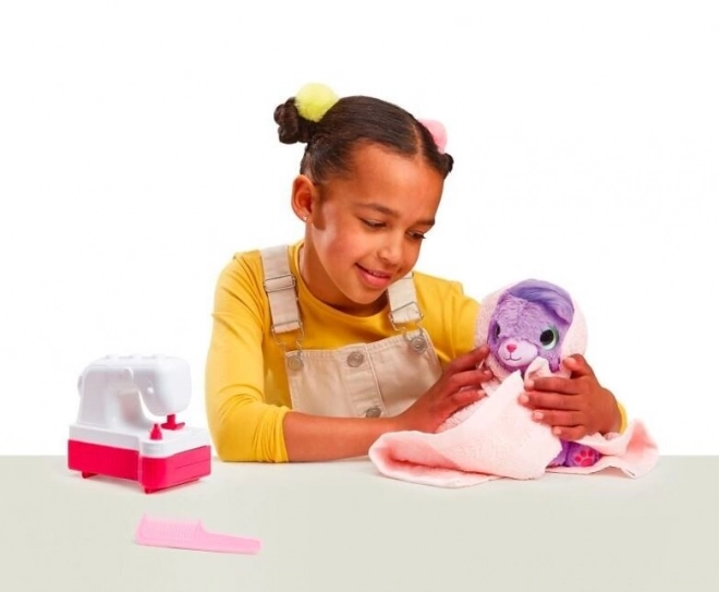 Macchina da cucire e peluche viola Little Live Pets Sew Surprise