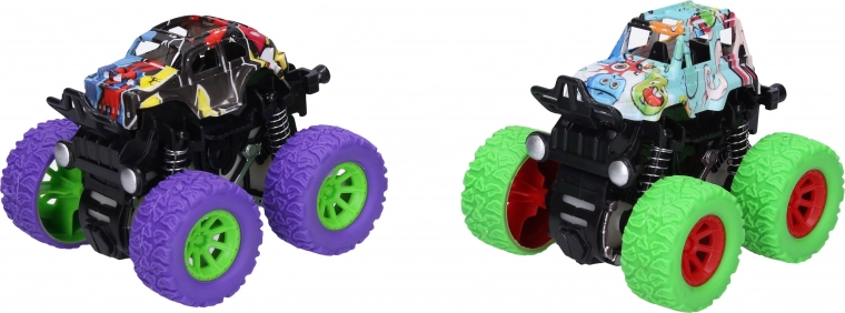 Grandi ruote fuoristrada e telaio alto