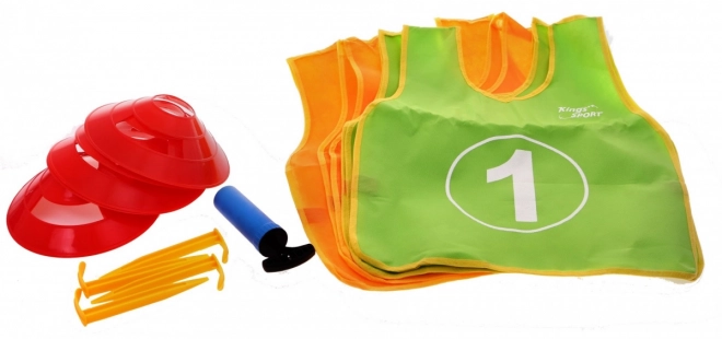 Grande Porta da Calcio per Bambini con Set di Allenamento