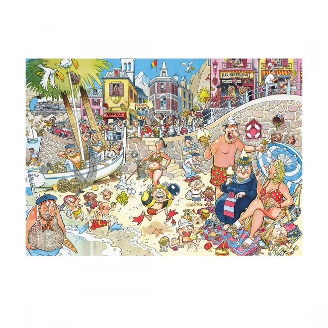 Puzzle 1000 pezzi Wasgij Vacanze Estive