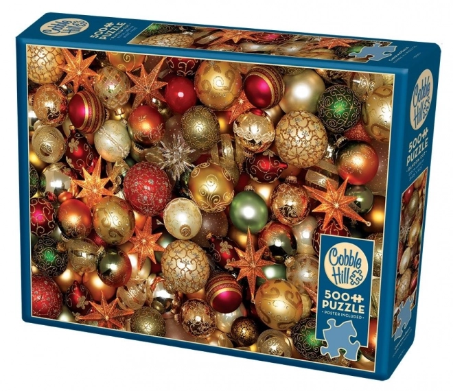 Puzzle Bauble di Natale 500 Pezzi