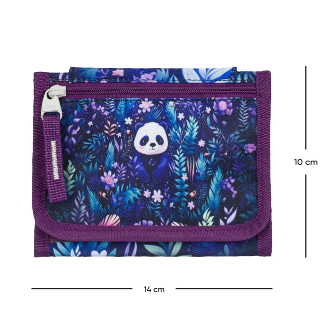 Struttura resistente e motivo Jungle Panda appariscente